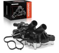 Frankberg Bomba de agua Refrigerante Compatible con Polo 6C1 6R1 1.2L K.a.r.o.q ND7 NU7 1.5L Golf VII 5G1 BE1 BE2 BQ1 1.4L Golf Sportsvan AM1 AN1 1.4L Replace# 04E121121F