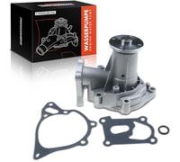 Frankberg Bomba de agua Refrigerante Diesel Compatible con Pajero Clásico V2W V6W V7W 2.5L Pajero II V2W V3W V4W V5W 2.5L Terracan HP 2.5L Delica/Space Gear 2.5L Pajero Sport I K7 K9 2.5L Replace#