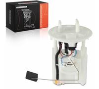 Frankberg Bomba de combustible Bomba de gasolina Unidad de Suministro de combustible Módulo Juego sin Sensor de presión 4-Polos Compatible con 406 8B 406 Break 8E/F 406 Coupé 8C Replace# 77635,1525P2