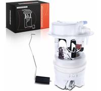 Frankberg Bomba de combustible Bomba de gasolina Unidad de Suministro de combustible Módulo Juego sin Sensor de presión 4-Polos Compatible con 206 Compacto 2A/C 206 SW 2E/K 206 Berlina Replace# 1525S9