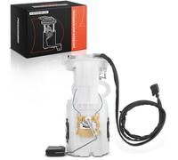 Frankberg Bomba de combustible, bomba de gasolina, unidad transportadora de combustible, módulo sin sensor de presión, 4 pines, compatible con clase A W168 Replace# A1684704294, A1684703294