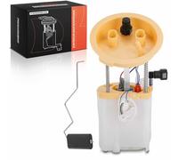 Frankberg Bomba de combustible Bomba diésel Unidad de Suministro de combustible Módulo Juego sin Sensor de presión 4-Polos Compatible con Serie 1 E81 X1 E84 Serie 1 E87 Serie 3 Touring E91 16117190946