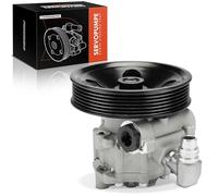 Frankberg Bomba Hidráulica de Dirección Asistida con Poleas Compatible con CLS C219 5.0L-5.4L 2004-2010 E-Clase W211 S211 2.6L-5.4L 2002-2009 SLK R171 5.4L 2004-2011 Sustituir# 0044661401