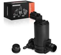 Frankberg Bomba lavaparabrisas Bomba de agua de lavado Limpieza de parabrisas Delantero 2 Polos Compatible con 2 DE DH NV200/Evalia Leaf ZE0 370 Z Z34 Murano II Z51 Replace# 28920CA000