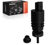 Frankberg Bomba lavaparabrisas Bomba de agua de lavado Limpieza de parabrisas Delantero Trasera 2 Polos Compatible con Serie 1 F20 E81 E87 Serie 3 Touring F31 E91 Serie 5 Touring F11 X1 67127302589