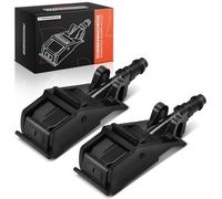 Frankberg Boquilla de aspersión compatible con P.a.s.s.a.t Beetle T.o.u.a.r.e.g Windshield Washer Nozzle 1.6L 1.8L 1.9L 2.0L 2.4L 2.5L Diesel Set of 2 Pieces Replace# 6E0955985A