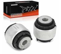 Frankberg Brazo de suspensión de eje triangular compatible con 1 Series M 20111-Series 3-Series X1 Control Arm Bushing Rear set of 2 pieces Replace# 33326763092