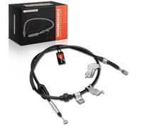 Frankberg Cables del freno de mano Trasera Izquierda Compatible con Civic VI Aerodeck MB MC 1998-2001 Civic VI Fastback MA MB 1995-2001 Civic VI Hatchback EJ EK Replace# 47560ST3E11