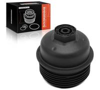 Frankberg Carcasa del filtro de aceite Compatible con Golf VI 517 A3 8VM 8VS Passa.t 3G2 CB2 Polo AE1 AW1 BZ1 Toura.n 5T1 Cadd.y IV SAB SAJ Replace# 03N115433A