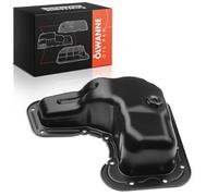 Frankberg Cárter de aceite del Motor Compatible con C3 II SC 1.2 VTi 82 208 I CA CC 1.2 PureTech 82 2008 I CU 1.2 VTi C1 II PA PS 1.2 VTi 82 C4 Cactus 1.2 VTi 82 Replace# 9675431880