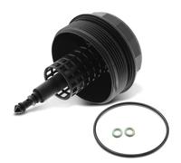 Frankberg Cárter del filtro de aceite Compatible con Serie 3 cabrio E46 2.2L Serie 3 E46 2.2L Serie 5 E39 2.5L Serie 5 E39 2.0L Serie 3 cabrio E46 3.0L Replace# V20-1802