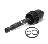 Frankberg Cárter del filtro de aceite Compatible con SLK R172 200 Clase E T-Model S212 E 200 CGI Clase E cabrio A207 E 200 CGI Clase C Coupé C204 C 180 Clase C W204 C 250 CGI V30-1054,2711800338