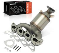 Frankberg Catalizador Colector de escape Gasolina Compatible con Corsa D S07 1.2L Corsa C X01 1.2L Corsa D S07 1.4L Astra H CaR.A.Van A04 1.4L Meriva X03 1.4L Replace# 55355324