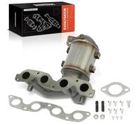 Frankberg Catalizador Colector de escape Gasolina Compatible con i20 PB PBT 1.2 Rio III UB 1.25 CVVT Rio III UB 1.2 CVVT Rio III Berlina UB 1.25 CVVT Rio III Berlina UB 1.2 CVVT 2851003210,2851003AP2