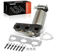 Frankberg Catalizador Compatible con Polo 9A 9N 1.2 12V Fabia I 6Y2 1.2 Fabia I Combi 6Y5 1.2 Ibiza III 6L1 1.2 Fabia I Berlina 6Y3 1.2 Replace# BM91211H,03E25320FX