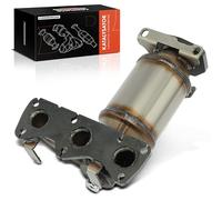 Frankberg Catalizador de gasolina delantero compatible con Polo 9A 9N 1.2 2004-2009 Ibiza III Fabia I 6Y2 6Y3 6Y5 Fabia II 542 Fox Hatchback Replace# 03D253020LX
