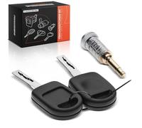 Frankberg Cerradura de cilindro para puerta con llave delantera compatible con MAN TGA TGL TGM TGS TGX Replace# 81626416097