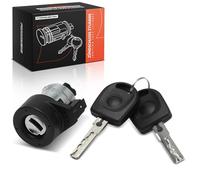 Frankberg Cerradura de encendido Interruptor de encendido 2 Polos Compatible con B.o.r.a 1J2 Golf IV 1J1 New Beetle 1C1 9C1 P.a.s.s.a.t 3B2 Polo 9A 9N Replace# 3B0905855C