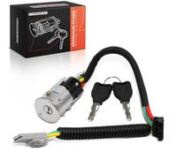 Frankberg Cerradura de encendido Interruptor de encendido con Llave 4-Polos Compatible con Trafic Furgoneta P T V Trafic Bus P T V Replace# 7700306570