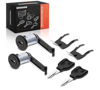 Frankberg Cilindro de cerradura de puerta llave delantera izquierda o derecha compatible con Magnum 2003-2024 Replace# 5001843076