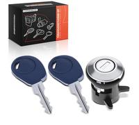 Frankberg Cilindro de cerradura para puerta delantera derecha compatible con Seicento/600 187 Hatchback Replace# 7736987