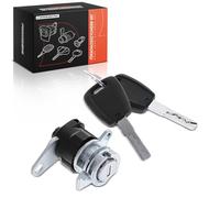 Frankberg Cilindro de cerradura para puerta delantera izquierda compatible con 141 Hatchback Replace# 46537790