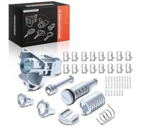 Frankberg Cilindro de cerradura para puerta delantera izquierda compatible con 3 series Compact E46 Touring E46 3er E46 3er E46 3er E36 Replace# 51217019975