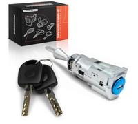 Frankberg Cilindro de cierre Cerradura de puerta Izquierda delantera Compatible con Polo 6C1 6R1 Polo 6R 6C Polo Van 6R Polo Vivo Compacto 6S1 6S3 Replace# 6R4837167