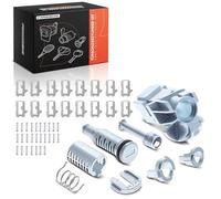 Frankberg Cilindro de cierre Cerradura de puerta Llave Izquierda delantera Compatible con Serie 3 Compact E46 Serie 3 Touring E46 Serie 3 E46 Serie 3 E36 Replace# 51217019975