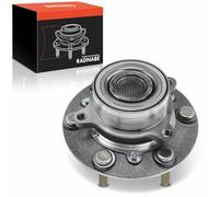 Frankberg Cojinete de rueda Eje delantero Rueda con brida diámetro 169 Compatible con L200/Triton KJ KK KL L200/Triton KAT KBT L200/Triton Plataforma/chasis KAT KBT MR992374