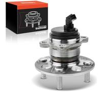 Frankberg Cojinete de rueda Juego de cojinetes de rueda Eje trasero Rueda con brida diámetro 132 con ABS Carcasa del sensor Compatible con Stonic YB Rio IV Hatchback Van FB SC YB Replace# 52750F9100