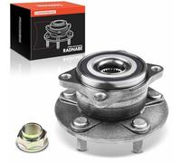 Frankberg Cojinete de rueda Juego de cojinetes de rueda Eje trasero Rueda con brida diámetro 144 con Anillo magnético ABS Compatible con Grand Vitara II JT TD TE 2005-2025 Replace# 4340165J00
