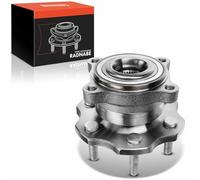 Frankberg Cojinete de rueda Juego de cojinetes de rueda Eje trasero Rueda con brida diámetro 148 Compatible con Pathfinder III R51 25L-40L 2005-2025 Replace# 43202EA500 432024X00A
