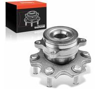 Frankberg Cojinete de rueda Juego de cojinetes de rueda Eje trasero Rueda con brida diámetro 169 Compatible con Pajero IV V8W V9W Pajero III V6W V7W Pajero III Canvas Top V6W V7W Replace# 541012