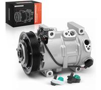 Frankberg Compresor aire acondicionado con embrague, gasolina 977011W100 | Compatible con: Salón Rio III UB, Río III UB