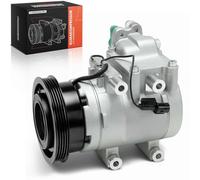 Frankberg Compresor aire acondicionado con embrague, gasolina 977012C100 | Compatible con: Coupé GK, Elantra XD, Tucson JM, Elantra Saloon XD, Matriz FC