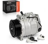 Frankberg Compresor de aire acondicionado 3 Polos Compatible con Clase C W203 2.6L-3.2L 2000-2007 Clase E W211 3.0L 2007-2008 Clase M W163 3.7L-5.4L 2000-2005 Replace# 89090