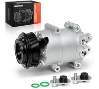 Frankberg Compresor de aire acondicionado con embrague AV1119D629BB | Compatible con: Enfoque III, Torneo Focus III, Fiesta VI Van, Fiesta VI CB1 CCN, Fiesta Saloon, B-Max JK, Enfoque III