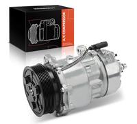 Frankberg Compresor de aire acondicionado con embrague Compatible con A3 8L1/8P1 Oct.avia I 1U2/1U5 Golf IV 1J1/1E7/1J5 Polo 6KV2/6KV5 Bo.ra C.a.d.d.y Galaxy Leon Toledo Replace# 1J0820805