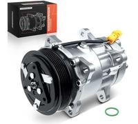 Frankberg Compresor de aire acondicionado con embrague Compatible con Berlingo/Berlingo First MPV GFK GJK MF 307 3A/C C5 I DC Replace# 9639109580incl. aceite premezclado