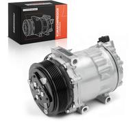 Frankberg Compresor de aire acondicionado con embrague Compatible con C5 II RC C5 II Break RE C5 III RD C5 III Break RW C5 DE RE 508 I 8D 508 SW I 8E 508 SW 8E 407 6Din ceite premezclado