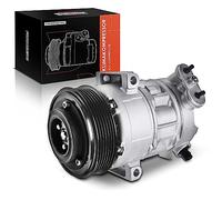Frankberg Compresor de aire acondicionado con embrague Compatible con Grande Punto 199 Corsa D S07 Punto 199 Doblo Cargo 263 Linea 110 323 Replace# 55702161incl. aceite premezclado