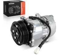Frankberg Compresor de aire acondicionado con embrague Compatible con Jumper 230P/230L/230 Ducato 230/244 Boxer 230P/230L/ZCT Xantia X1/X2 XM Y4 ZX N2 Replace# 9614674380, aceite premezclado