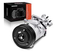 Frankberg Compresor de aire acondicionado con embrague Compatible con M.e.g.a.n.e III Grandtour KZ0/1 M.e.g.a.n.e III Hatckback B3 BZ0/1 Scénic III JZ0/1 Replace# 8200956574incl. aceite premezclado