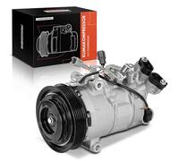 Frankberg Compresor de aire acondicionado con embrague Compatible con Megan.e CC EZ0/1 Megan.e III KZ0/1 DZ0/1 KZ0/1 B3 BZ0/1 Scénic III JZ0/1 Qashqai II SUV J11 J11incl. aceite premezclado