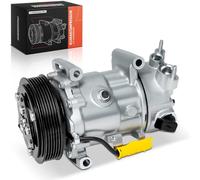 Frankberg Compresor de aire acondicionado con embrague Diesel Compatible con 207 WA WC WD WK 307 3A/C 3E 3B 3H C3 SC SH 308 4B 4A 4C 4E 4H Berlingo B9 Replace# 9670318880in ceite premezclado