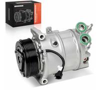Frankberg Compresor de aire acondicionado con embrague, diésel | Compatible con: Galaxy WA6, C-Max II DXA/CB7 DXA/CEU, V40 Cross Country 526, V40 Hatchback 525, Torneo Focus III