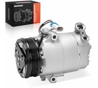 Frankberg Compresor de aire acondicionado con embrague, gasolina, 1854073 | Compatible con: Agila (A) H00, Caravana Astra G T98, Corsa B S93, Astra G CC T98, Astra G Sedán T98