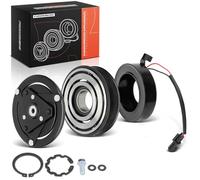 Frankberg Compresor Magnético AC Acoplamiento magnético Compatible con X-Trail T31 2.0L Scénic III JZ0/1 2.0L Laguna III Grandtour KT0/1 2.0L Clio IV BH 1.6L Laguna III BT0/1 2.0L Replace# 926009AA0A