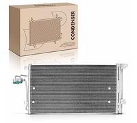Frankberg Condensador Capacitor Aire acondicionado con soporte y secadora Compatible con Q7 4LB 2006-2015 C.a.y.e.n.e 9PA 2002-2010 Replace# 4L0260401A